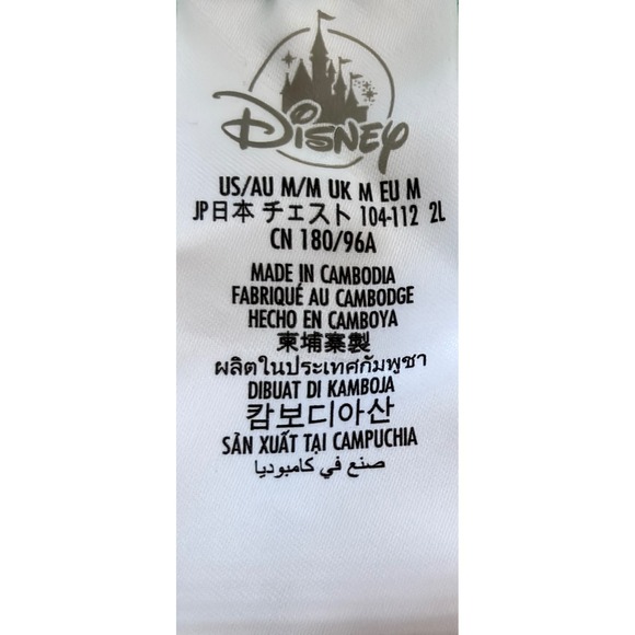 Disney Womens Gingerbread Man Candy Cane Hoodie Footless Pajamas‎ Jumpsuit M - Picture 6 of 7